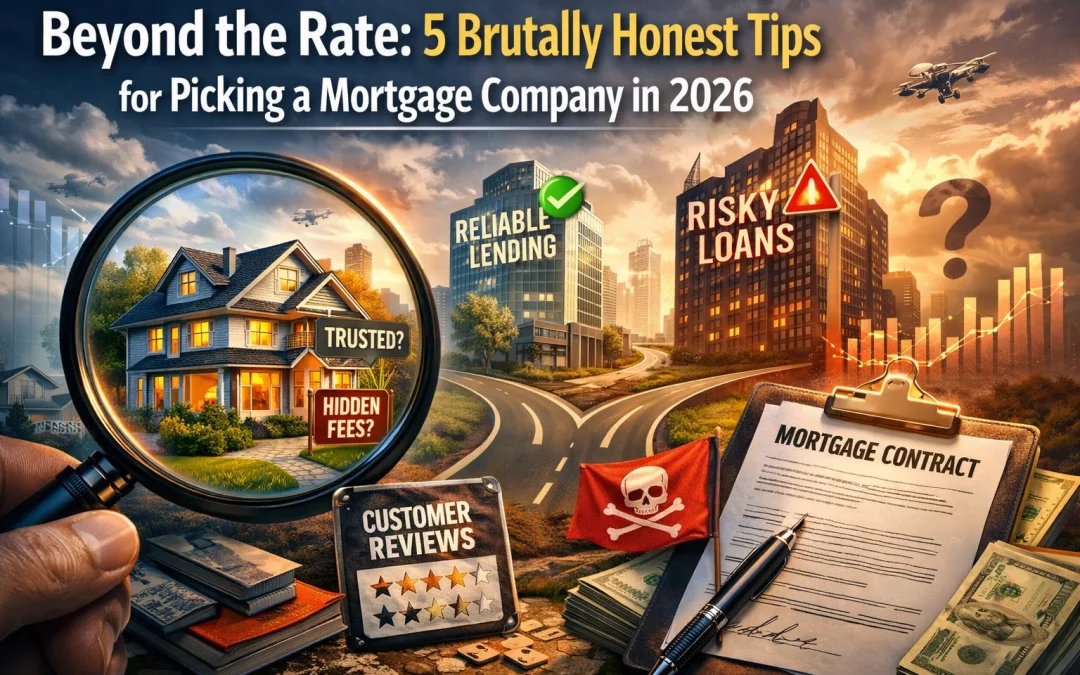 Beyond the Rate: 5 Brutally Honest Tips for Picking a Mortgage Company in 2026