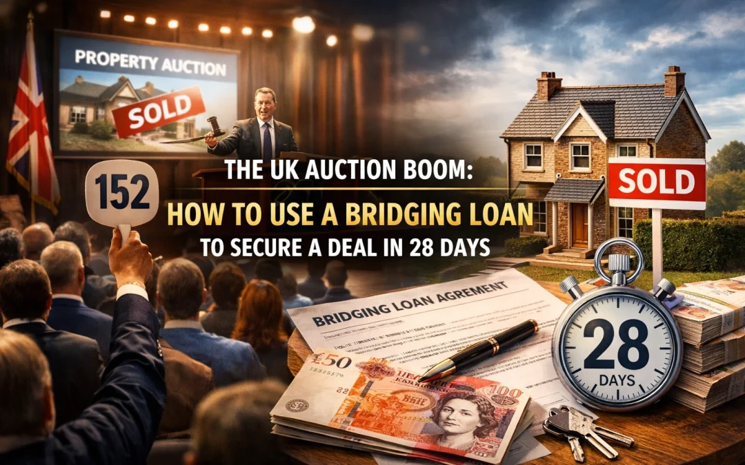 The UK Auction Boom: How to Use a Bridging Loan to Secure a Deal in 28 Days