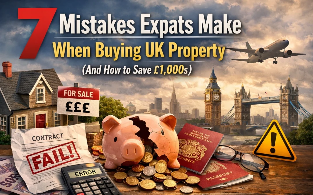 7 Mistakes Expats Make When Buying UK Property (And How to Save £1,000s)