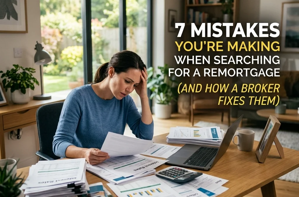 7 Mistakes You’re Making When Searching for a Remortgage (And How a Broker Fixes Them)