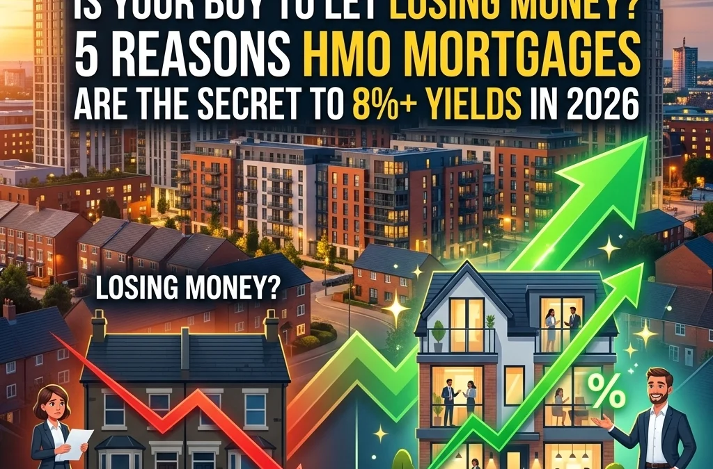 Is Your Buy to Let Losing Money? 5 Reasons HMO Mortgages are the Secret to 8%+ Yields in 2026